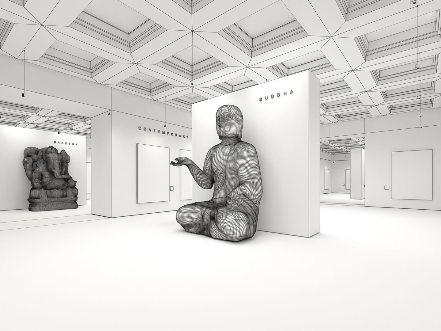 Art Gallery 005 3D model_15