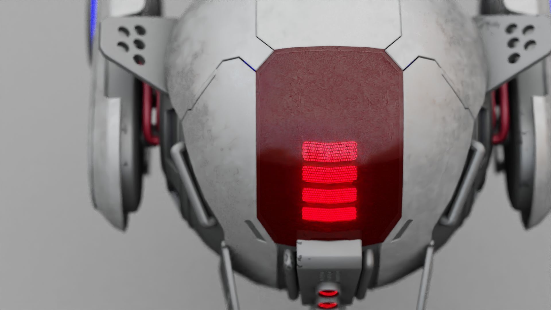 SPY DRONE DS-500  RIGGED 3D model_29