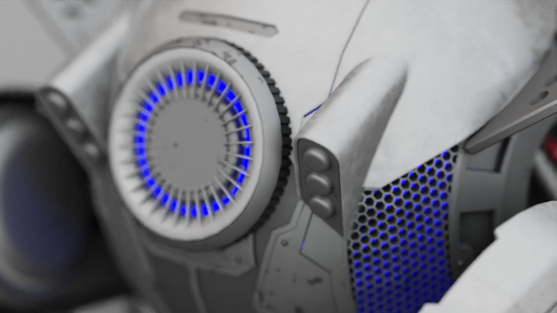 SPY DRONE DS-500  RIGGED 3D model_22