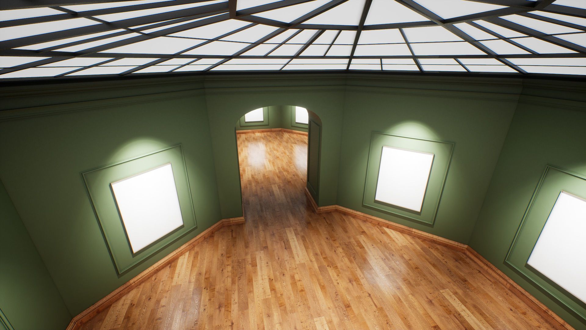 Art Gallery 008 UE4 3D model_12