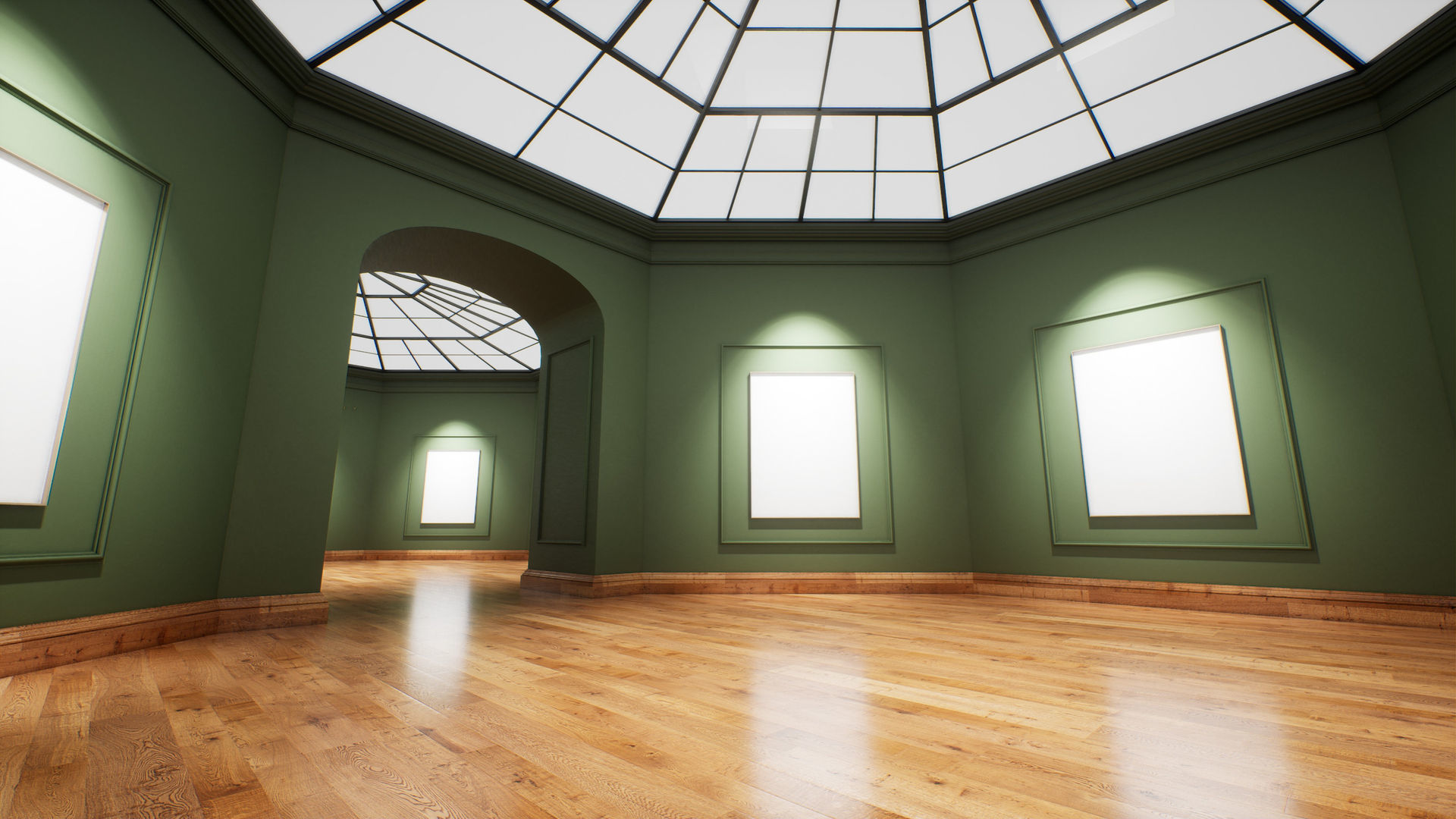 Art Gallery 008 UE4 3D model_11