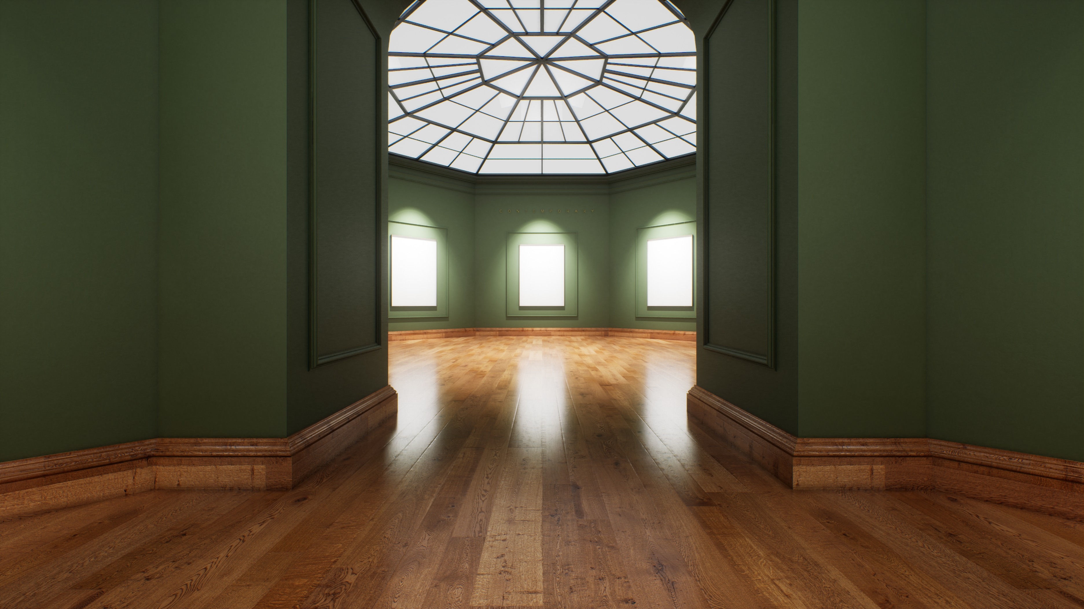 Art Gallery 008 UE4 3D model_5