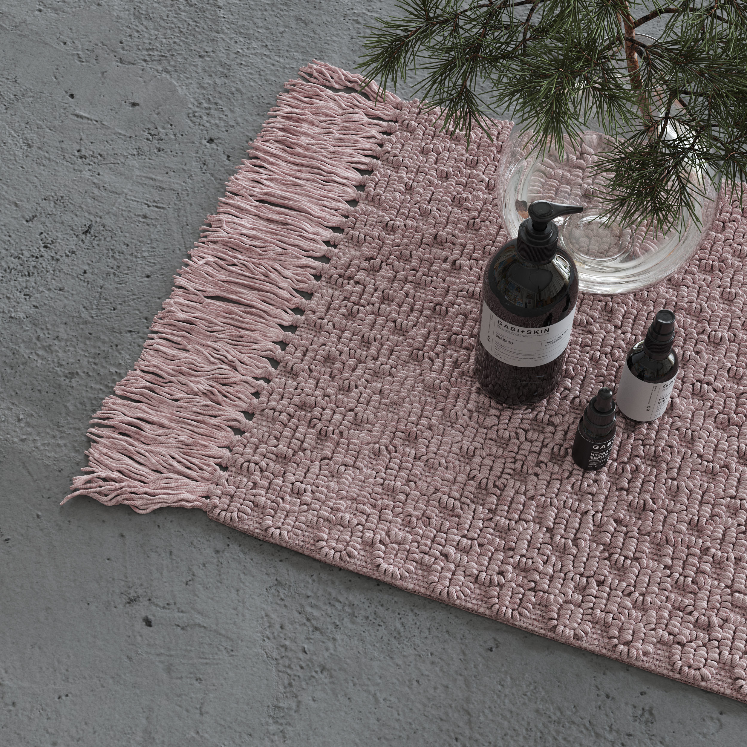 JYSK Tomelilla Bath Mat 3D model_3