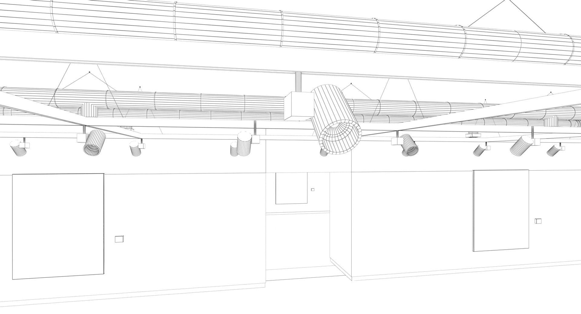 Art Gallery 001 3D model_8