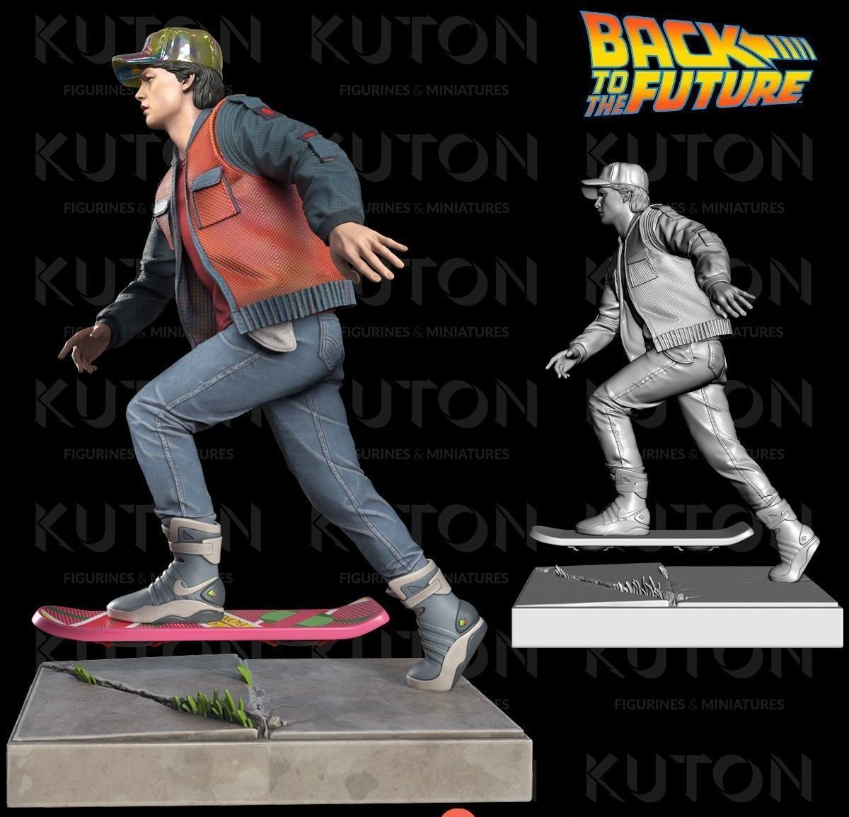 Marty Mcfly 3D print model_1