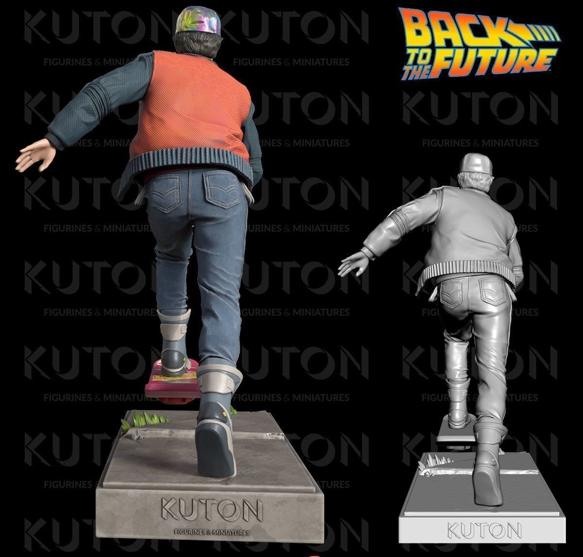 Marty Mcfly 3D print model_2