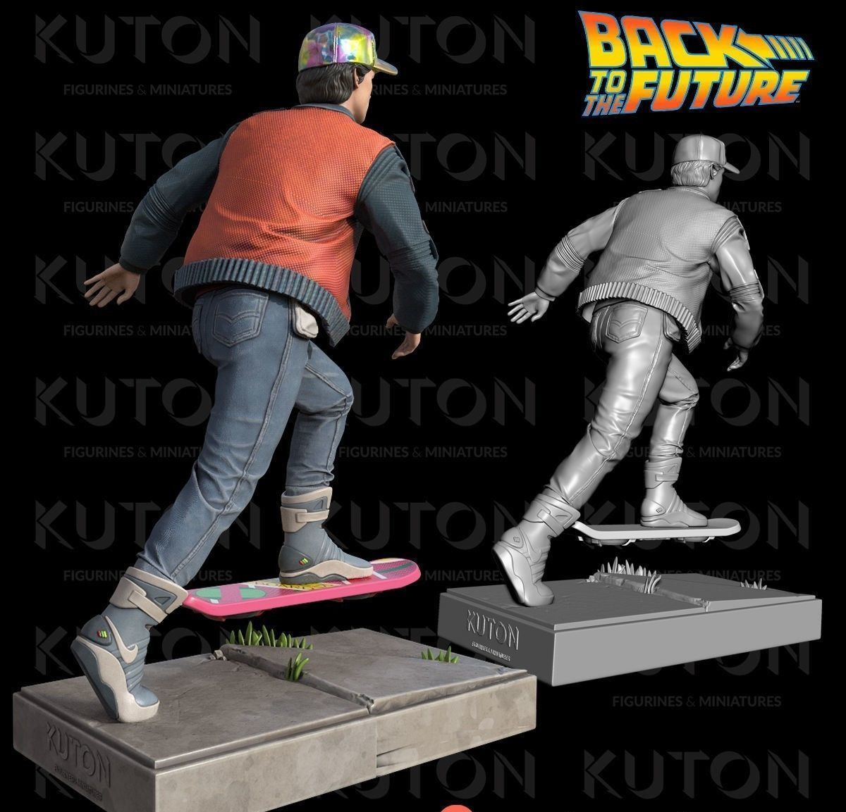 Marty Mcfly 3D print model_3