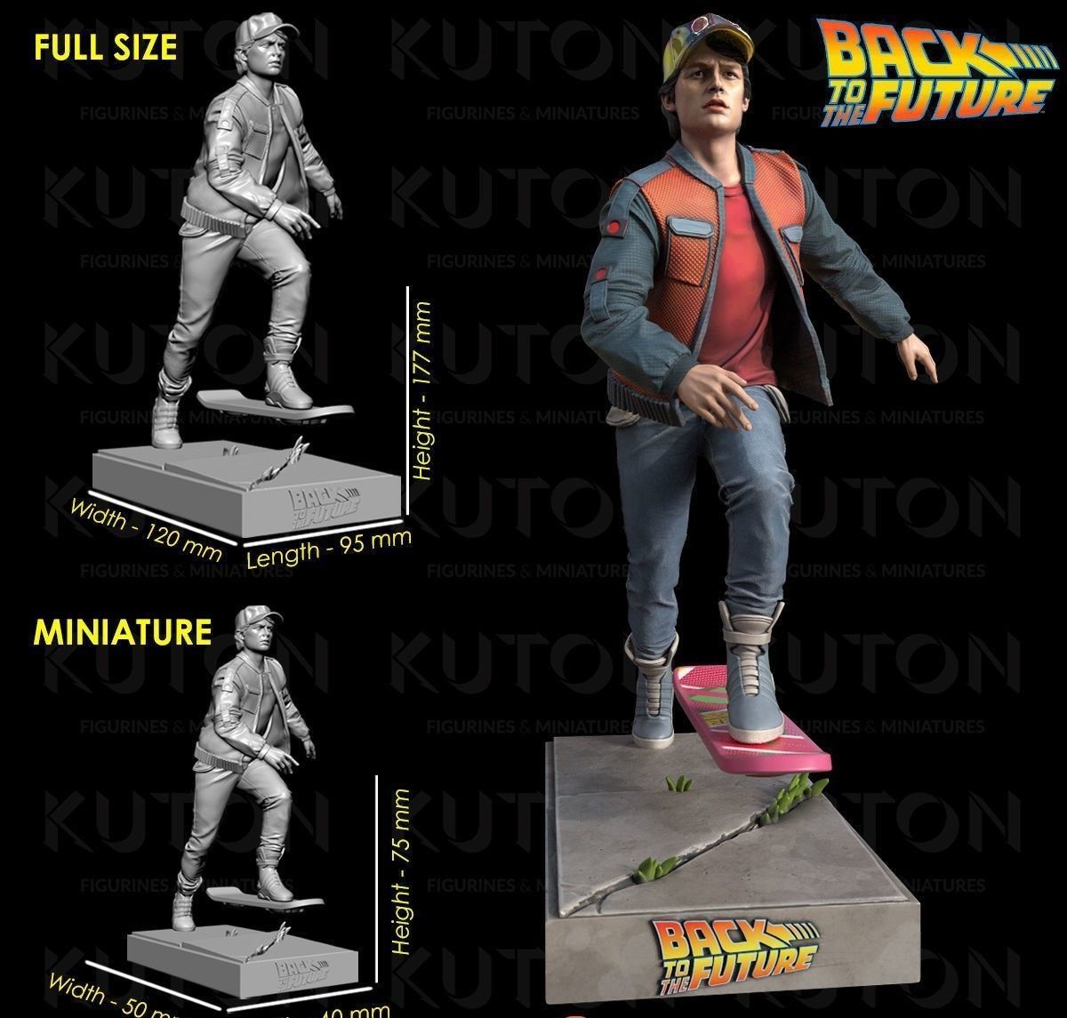 Marty Mcfly 3D print model_4