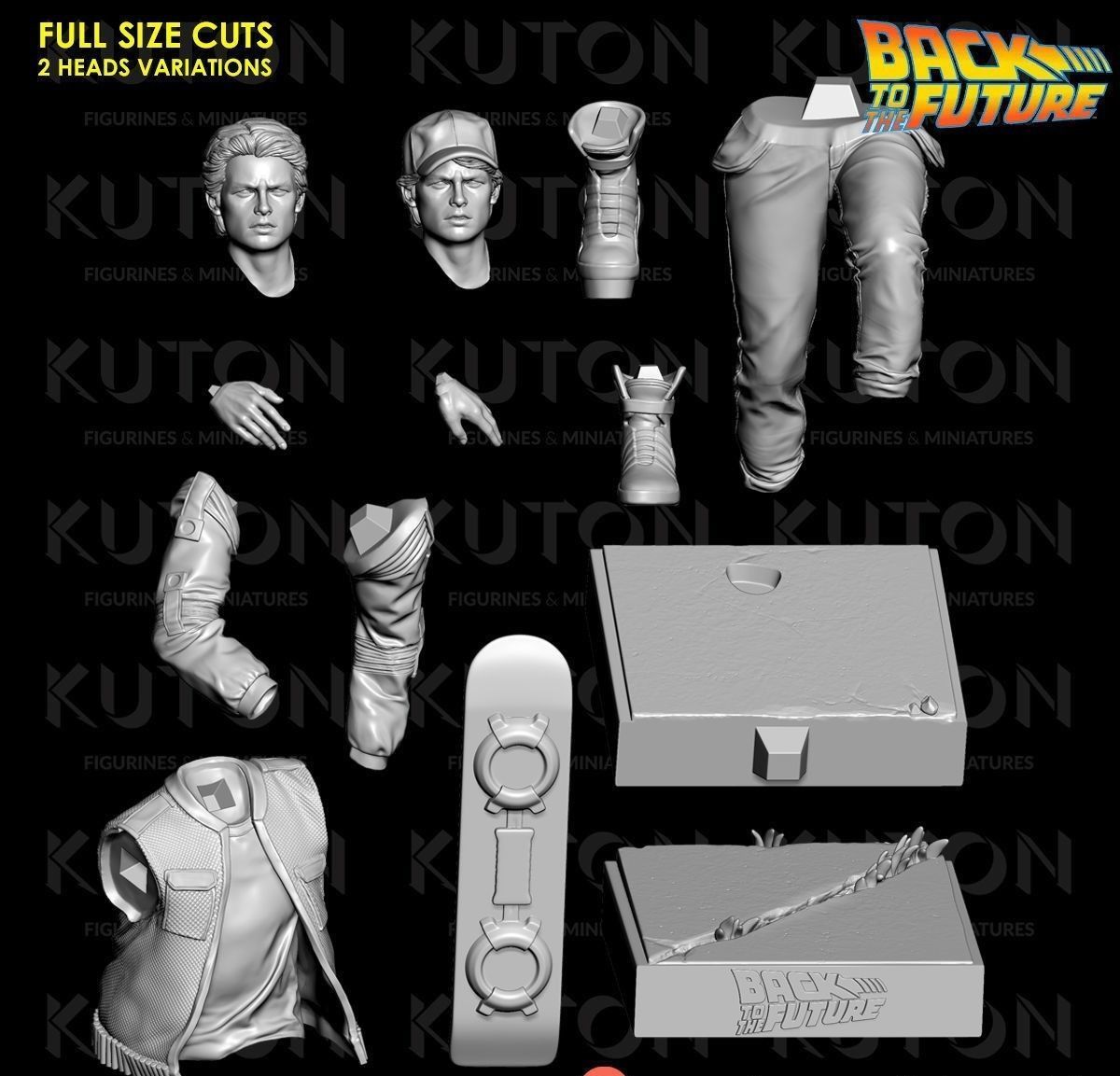 Marty Mcfly 3D print model_5