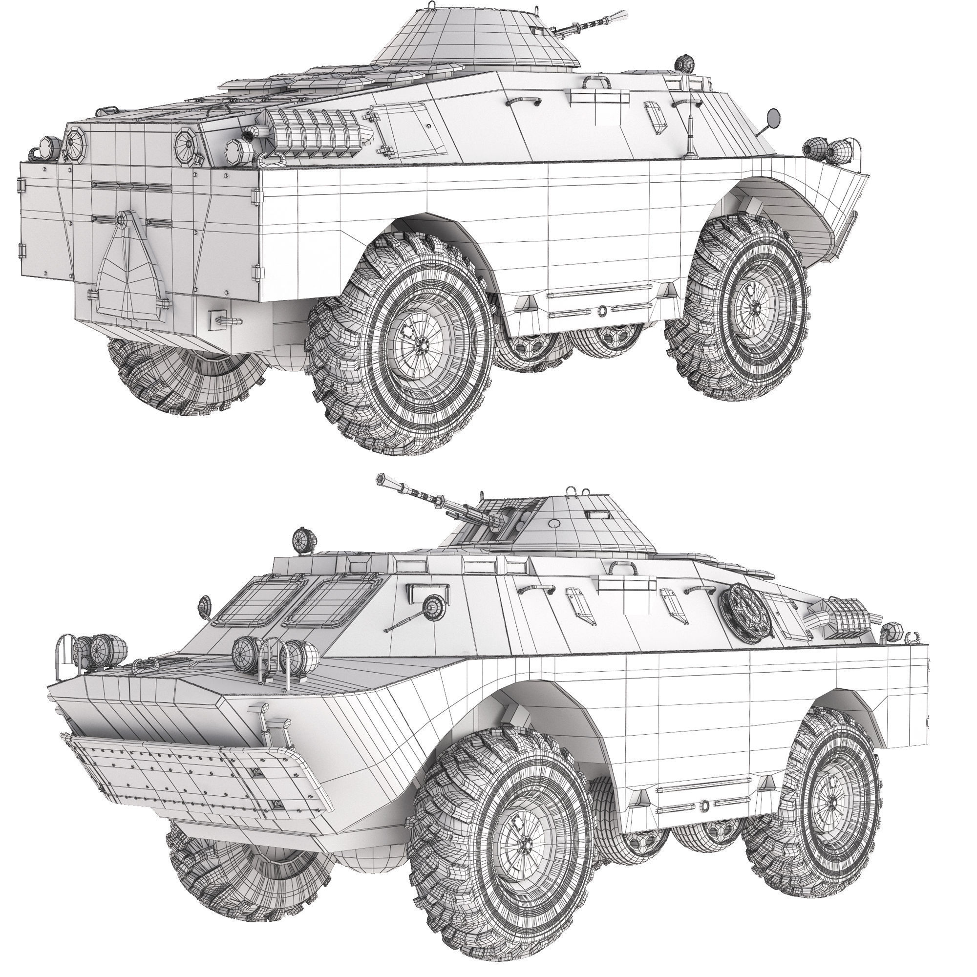 BRDM-2 1964 3D model_6