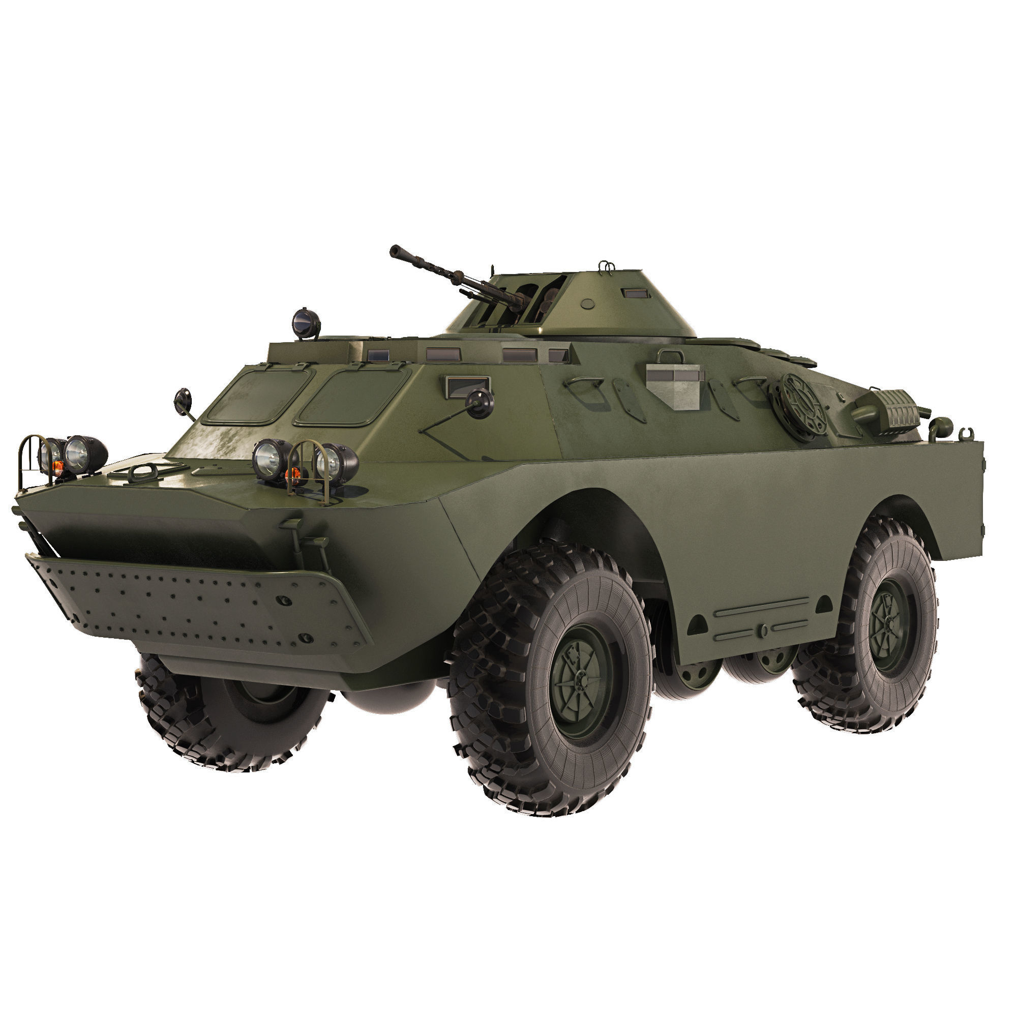 BRDM-2 1964 3D model_4