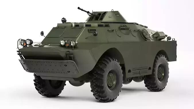 BRDM-2 1964 3D model