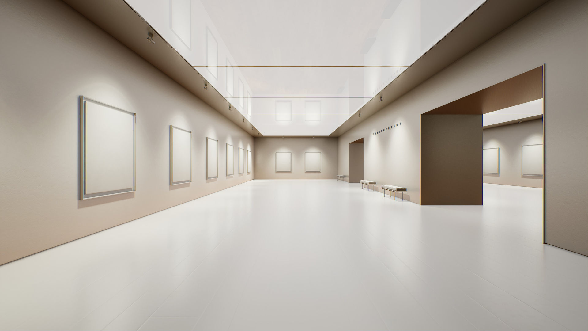 Art Gallery 007 UE4 3D model_17