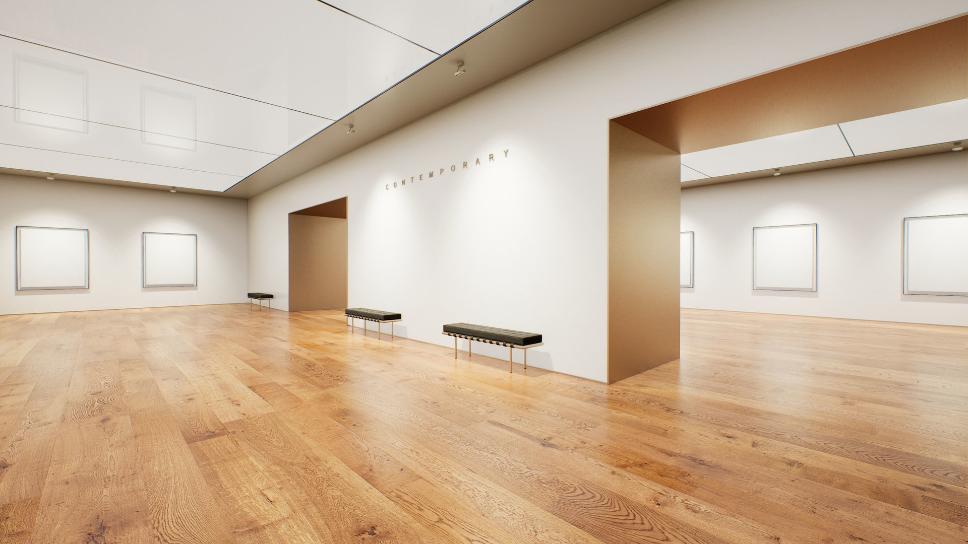 Art Gallery 007 UE4 3D model_2