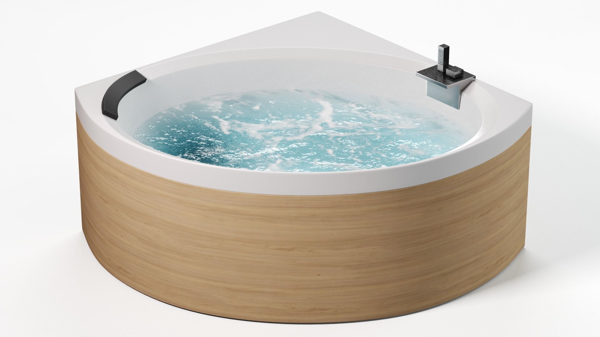 Bathtub Novellini Divina C 3D model_2