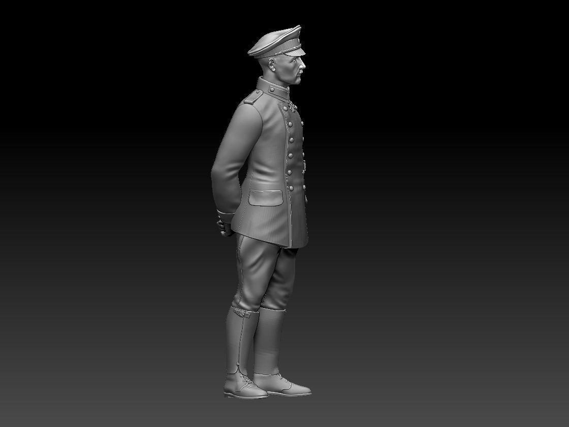 Rommel ww1 3D print model_17