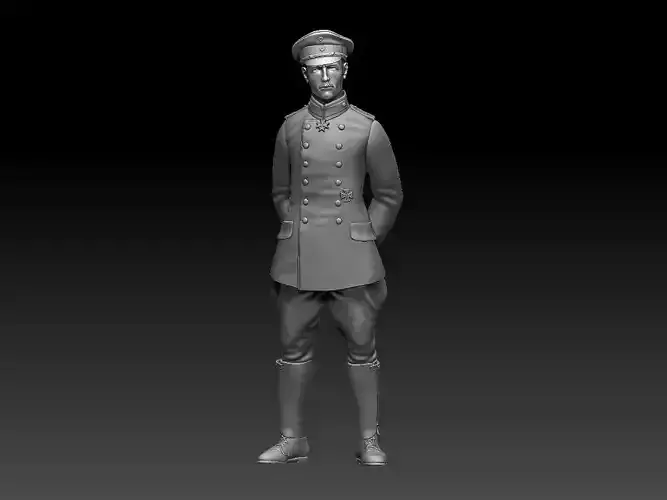 Rommel ww1 3D print model