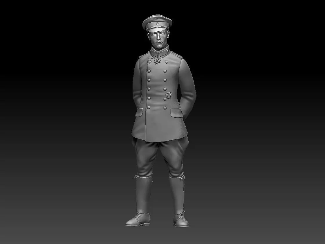 Rommel ww1 3D print model_0