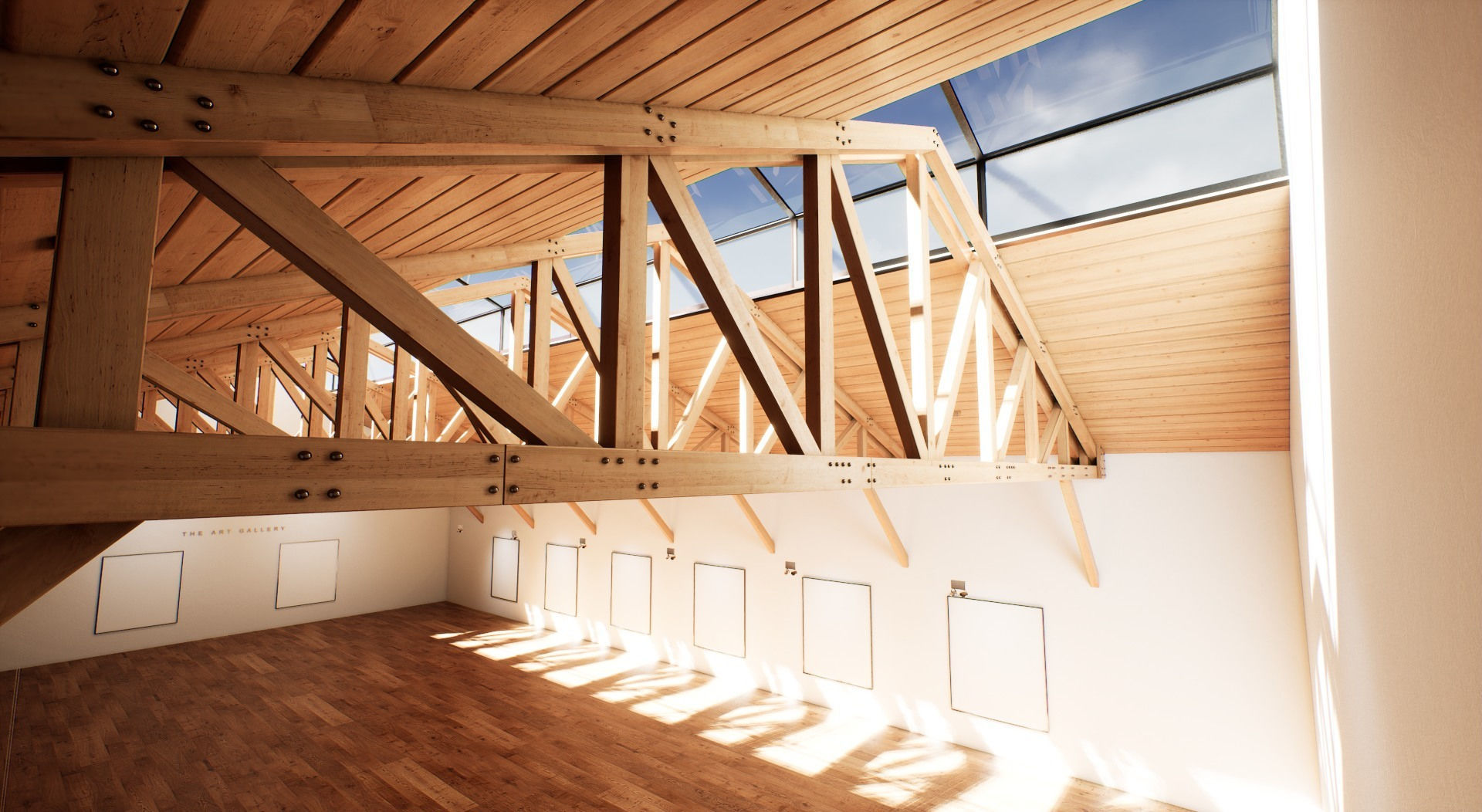 Art Gallery 006 UE4 3D model_7