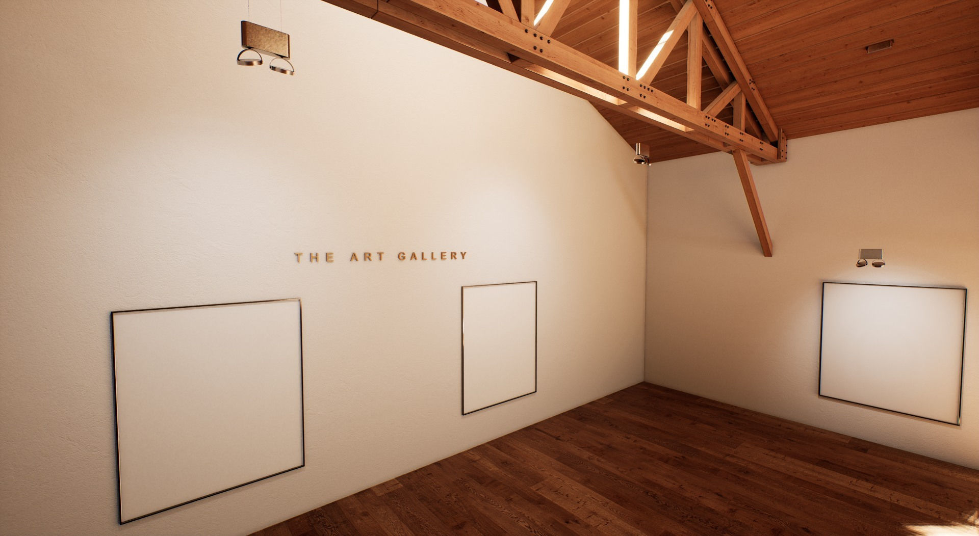 Art Gallery 006 UE4 3D model_10