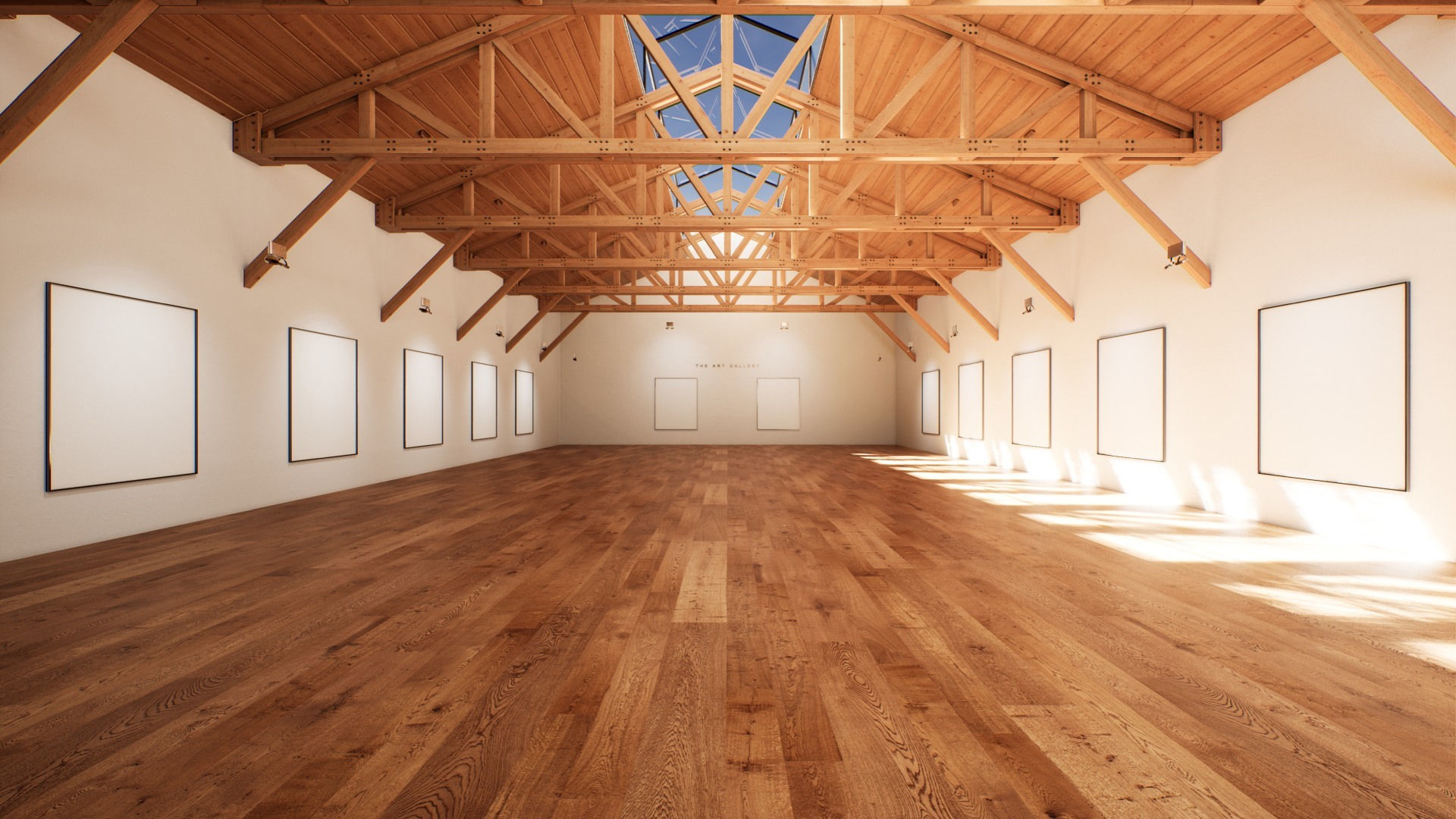 Art Gallery 006 UE4 3D model_4