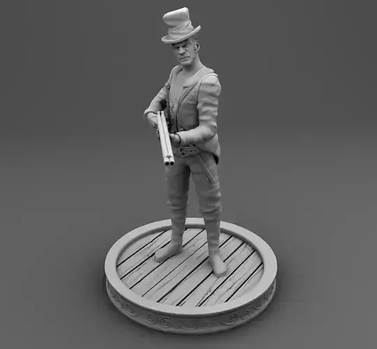 Ugly cowboy 3D print model