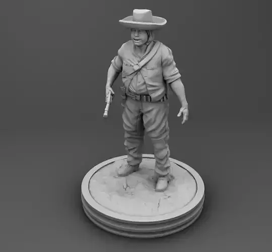 Mexican cowboy 3D print model