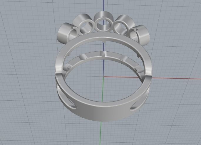 Ring Model 1788 3D print model_3