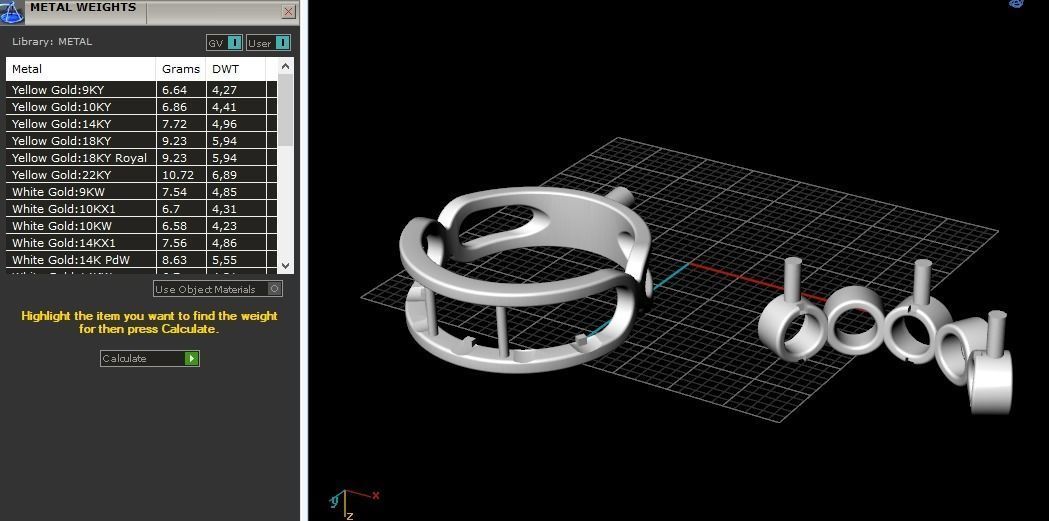Ring Model 1788 3D print model_8