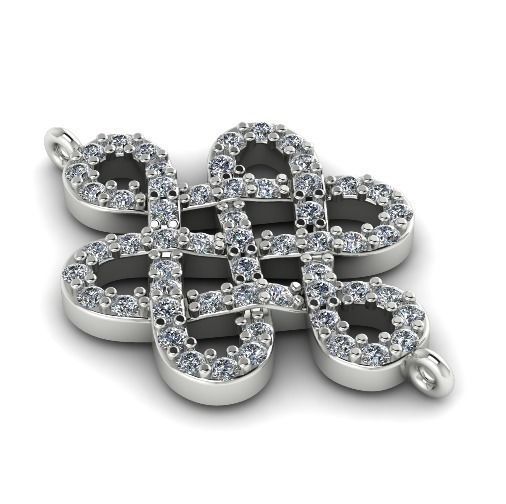 Pendant knots Model 1786 3D print model_1