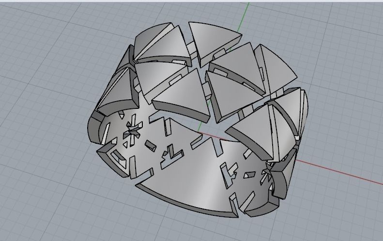Wide ring Model 1783 3D print model_4