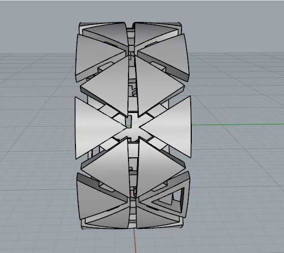 Wide ring Model 1783 3D print model_3