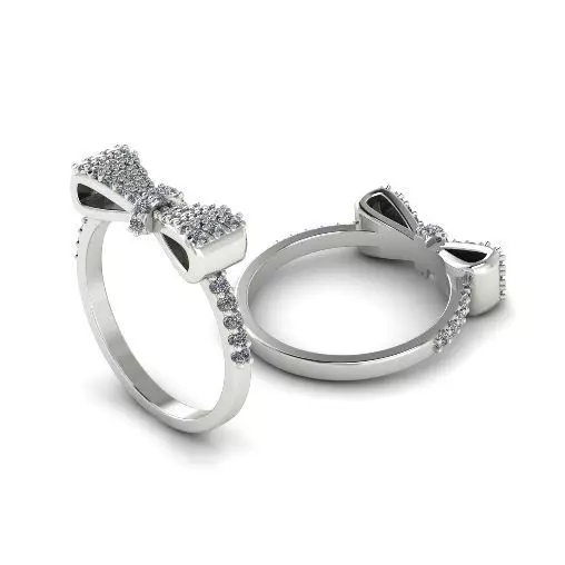 Bow ring 17mm Model 1782 3D print model_0