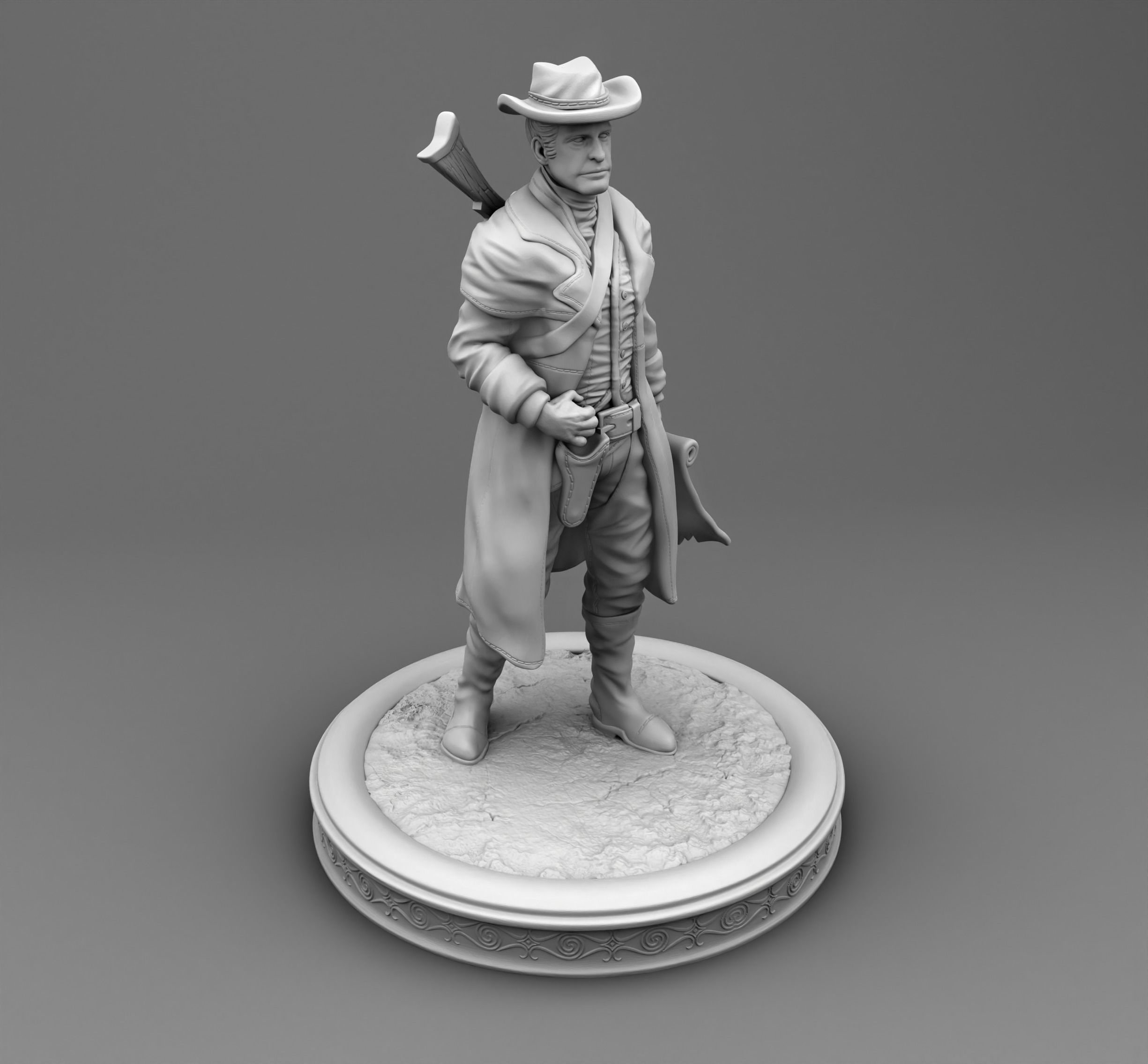 Chief sheriff 3D print model_1