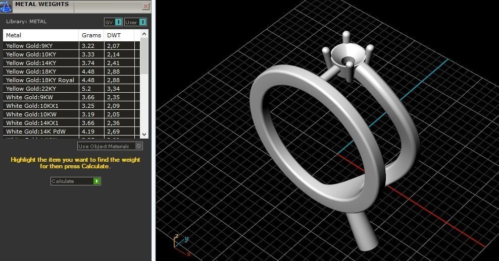 Ring Model 1794 3D print model_8