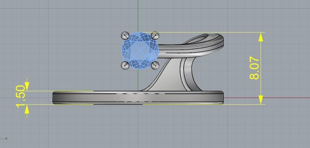 Ring Model 1794 3D print model_7