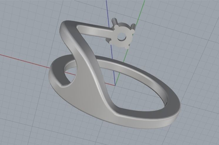 Ring Model 1794 3D print model_4