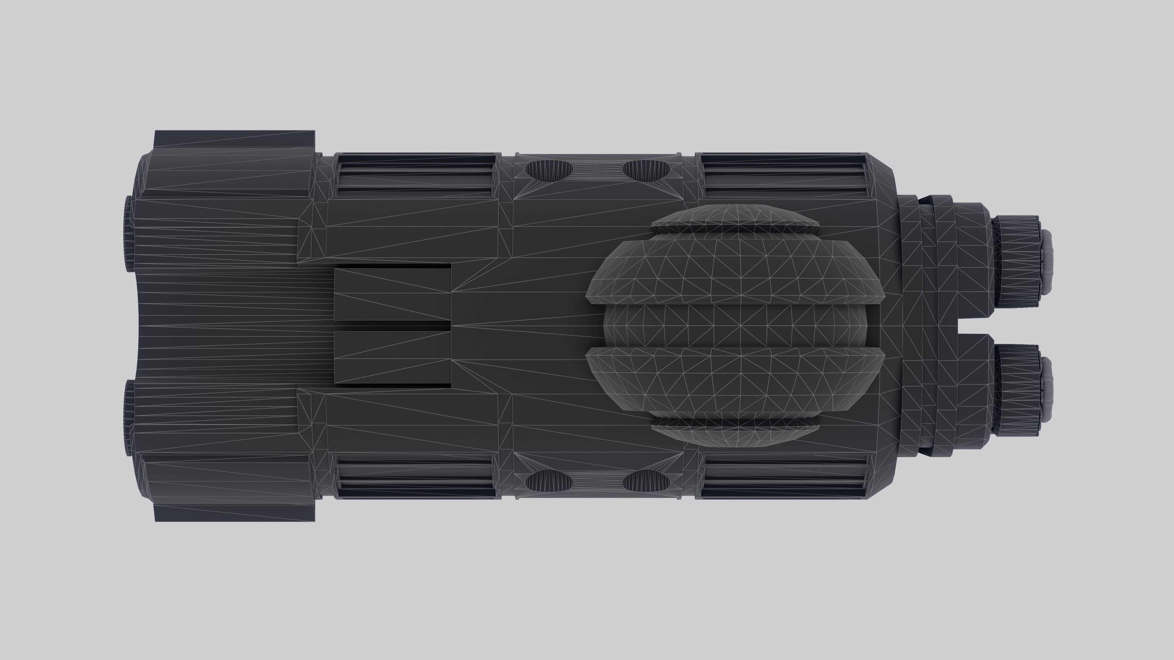 3D model Galactic Core spaceship VR / AR / low-poly | CGTrader