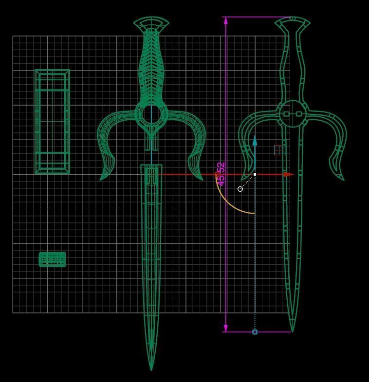 Cufflinks SAY 3D print model_8