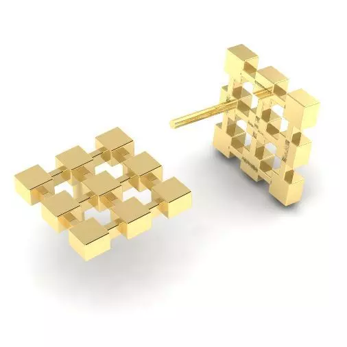 Earrings Model 1814 3D print model