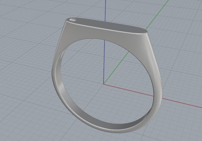 Ring Model 1810 3D print model_2