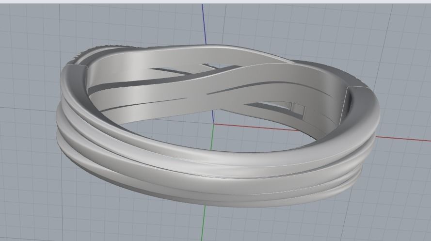 Ring Model 1820 3D print model_4
