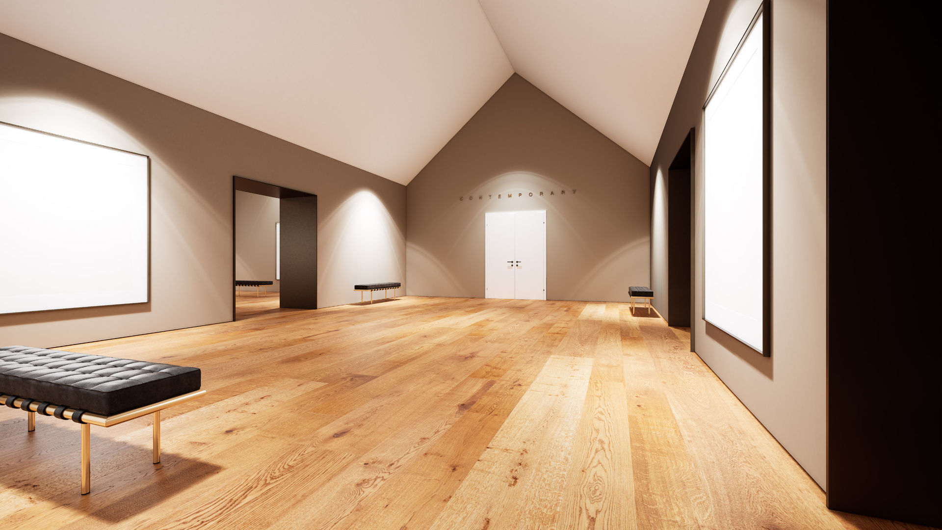 Art Gallery 001 UE4 3D model_5