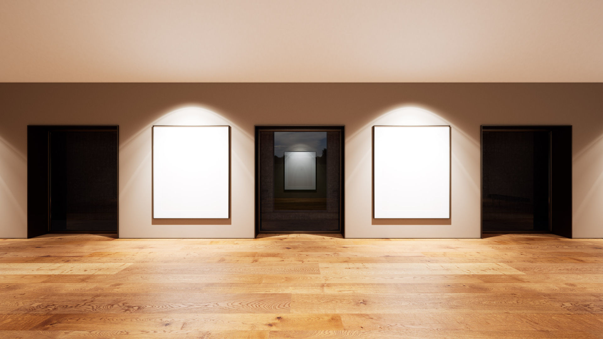 Art Gallery 001 UE4 3D model_3
