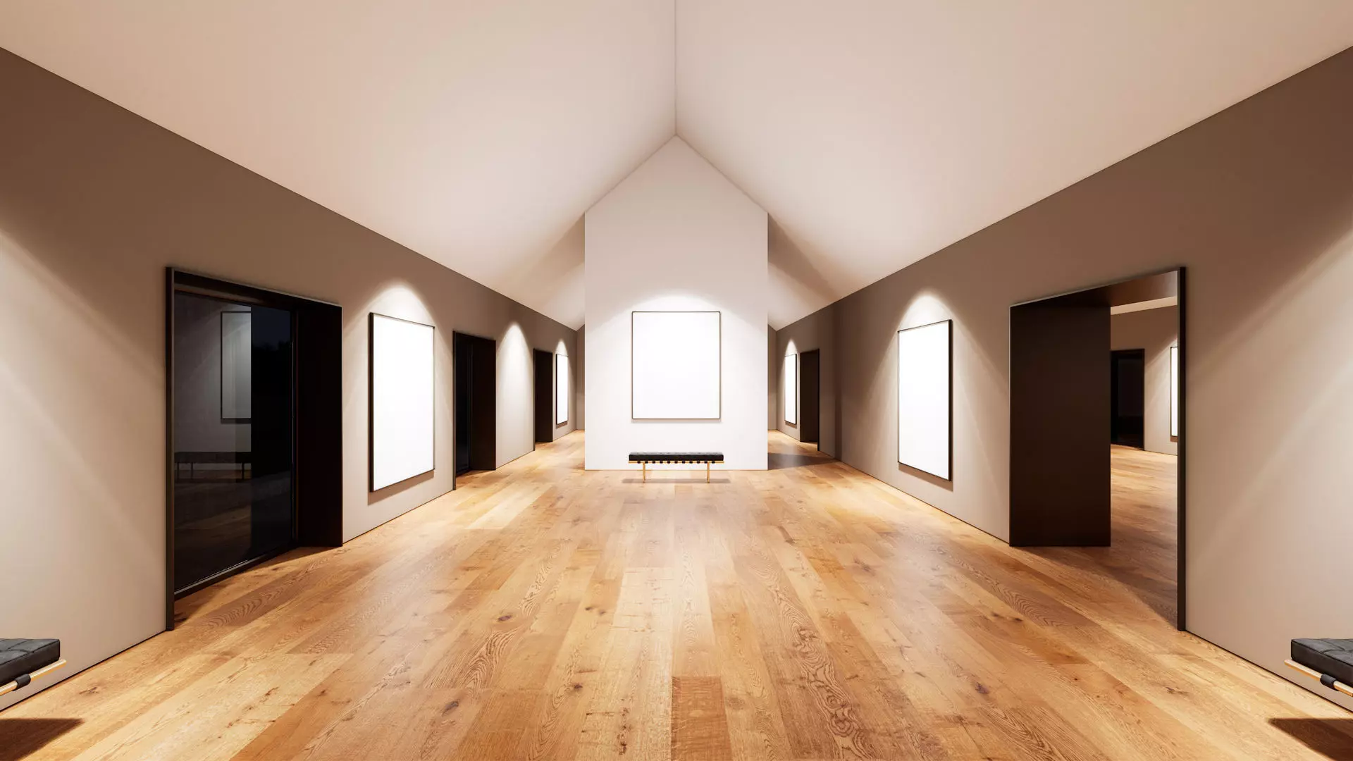 Art Gallery 001 UE4 3D model_0