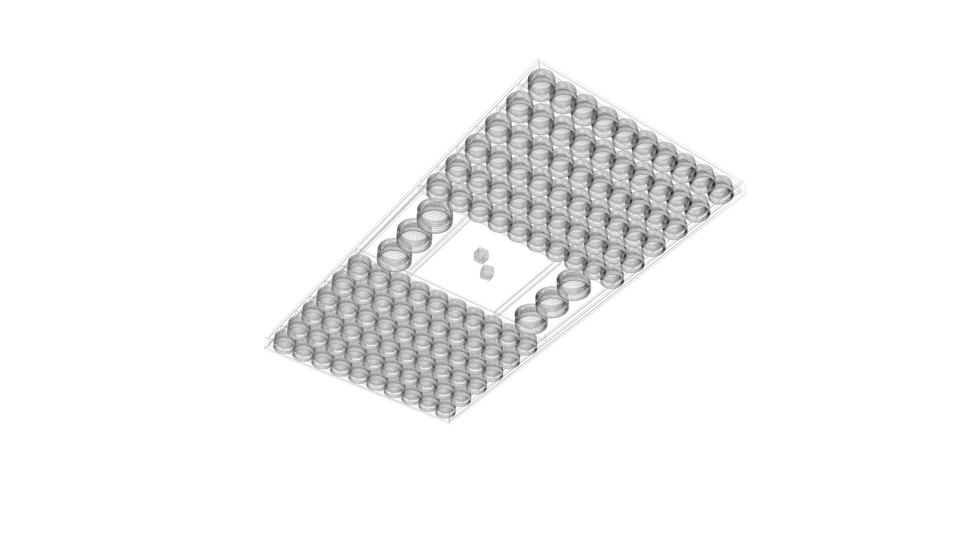 Board Game Pop It Fidget Toy 3D model_23