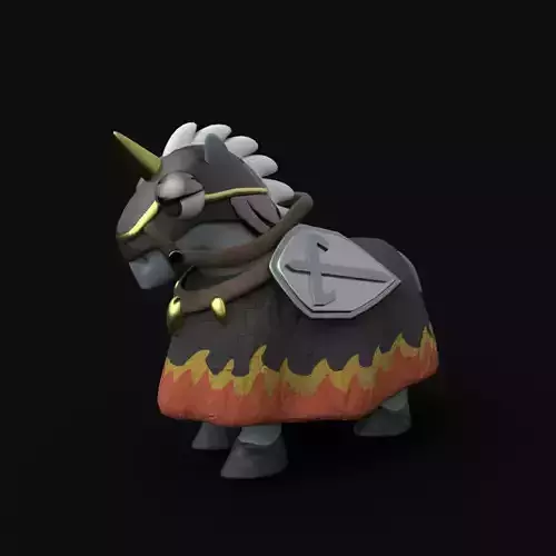 GunBound Knight 3D model