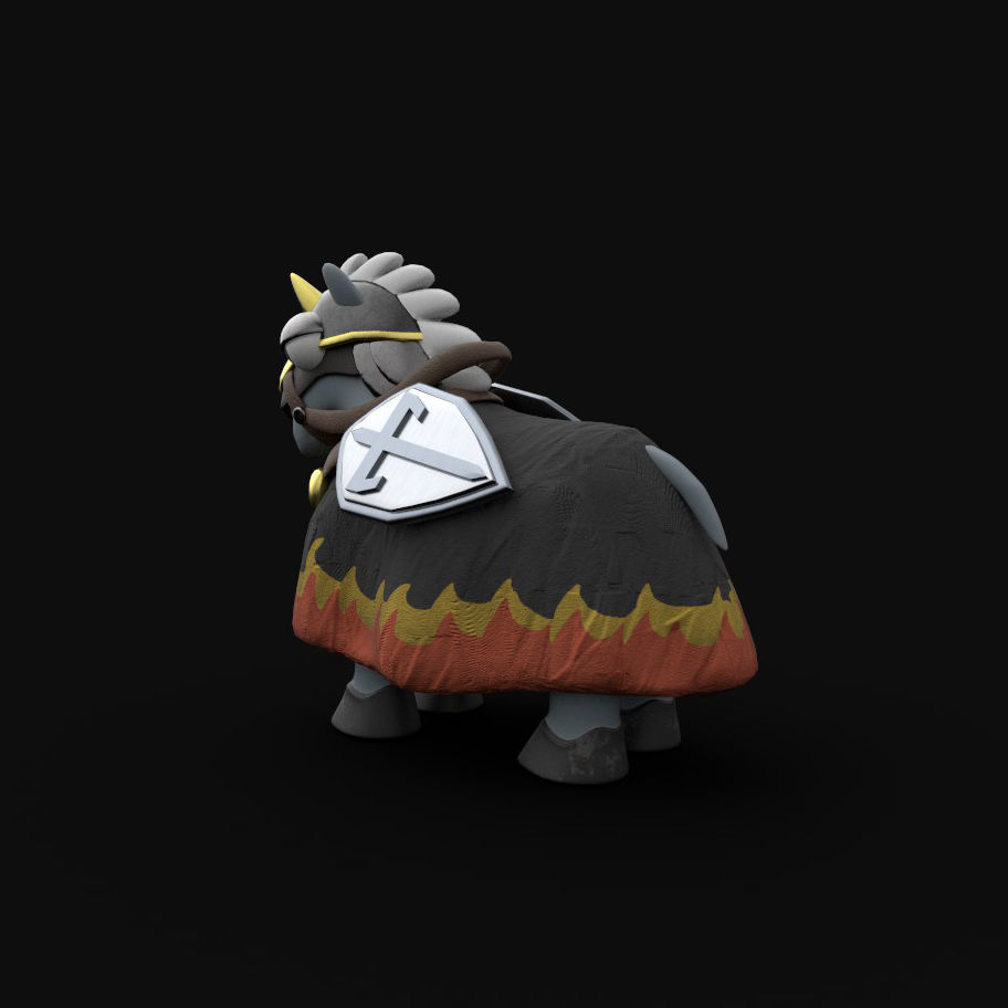 GunBound Knight 3D model_1