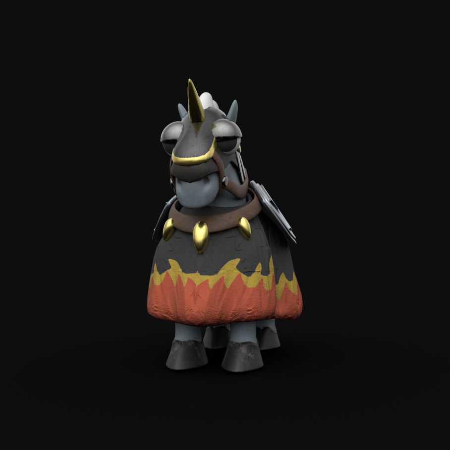 GunBound Knight 3D model_2