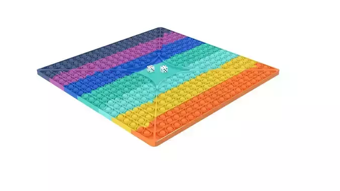 Board Game Pop It Fidget Toy